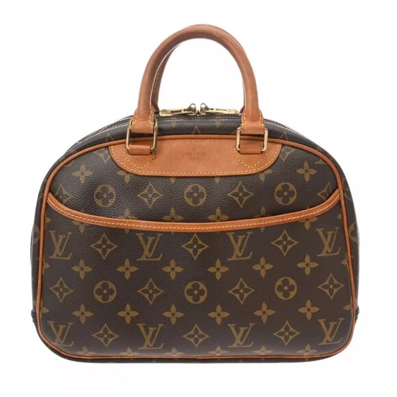 LOUIS VUITTON Monogram Brown M42228 hand bag - Picture 1 of 12
